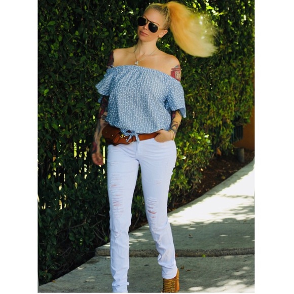 The ultimate Booty Shaping white stretch jeans - Picture 5 of 5